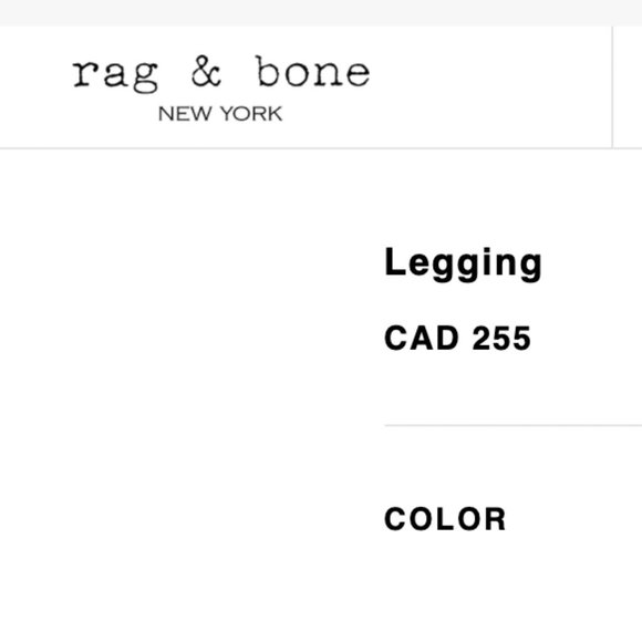 Rag & Bone Leggings in "Rosebowl Navy" - Picture 4 of 12